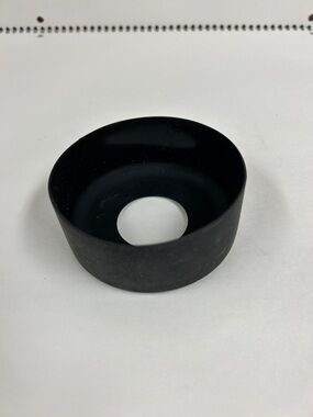 Black Silicone Water Bottle bottom
